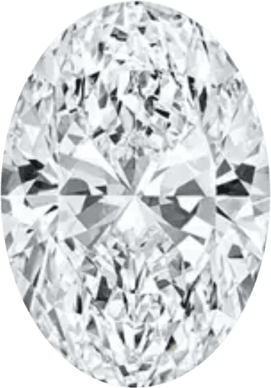 Oval melee diamond